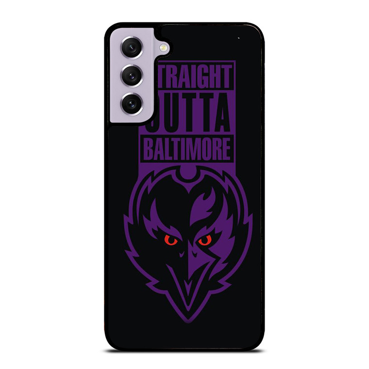 STRAIGHT OUTTA BALTIMORE RAVENS Samsung Galaxy S21 FE Case