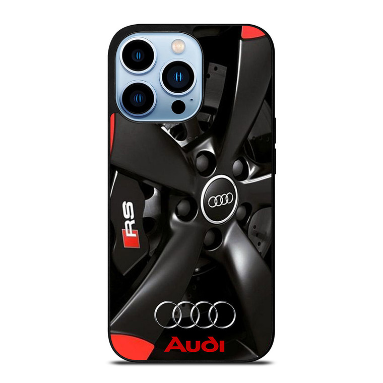 AUDI VELG LOGO BLACK iPhone 13 Pro Max Case