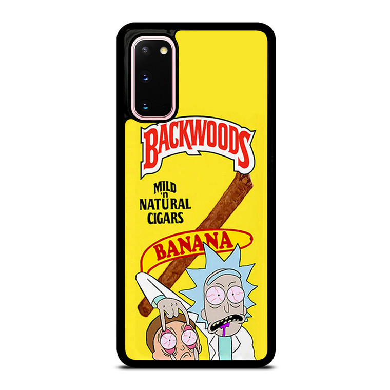 BACKWOODS RICK AND MORTY YELLOW Samsung Galaxy S20 Case