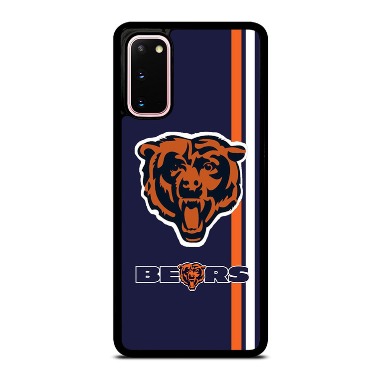 CHICAGO BEARS STRIPS ICON Samsung Galaxy S20 Case