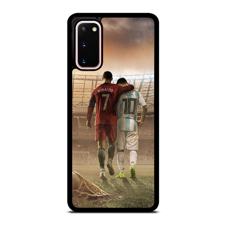 CRISTIANO RONALDO AND LIONEL MESSI Samsung Galaxy S20 Case