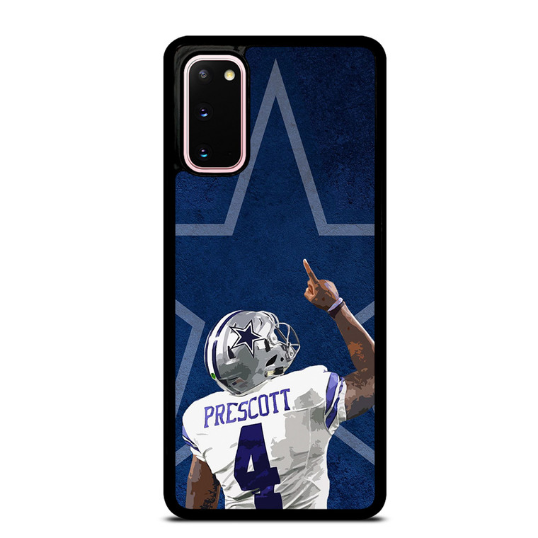 DAK PRESCOTT COWBOYS DALLAS COWBOYS FOOTBALL FOUR Samsung Galaxy S20 Case