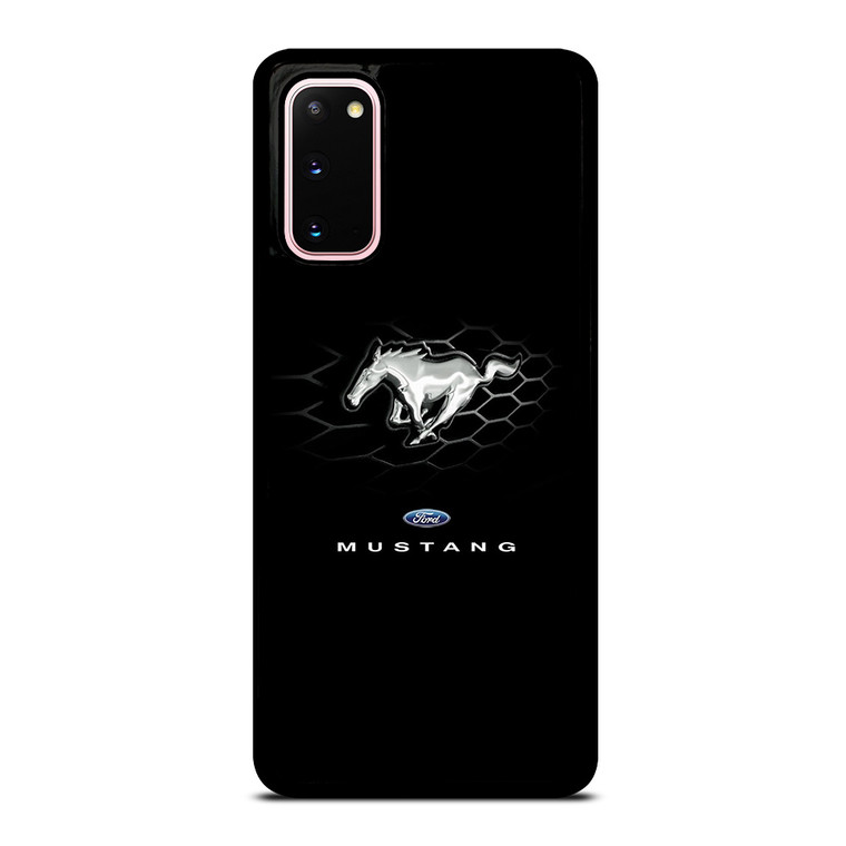 FORD MUSTANG LOGO BLACK Samsung Galaxy S20 Case