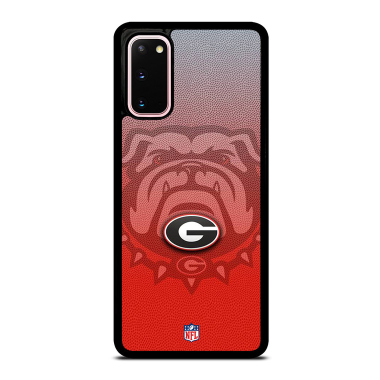 GEORGIA BULLDOGS FOOTBALL RED Samsung Galaxy S20 Case