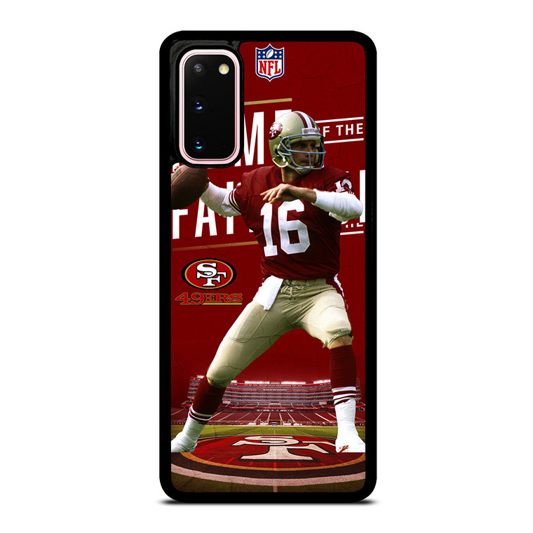 JOE MONTANA 16 SF SAN FRANCISCO 49ERS Samsung Galaxy S20 Case