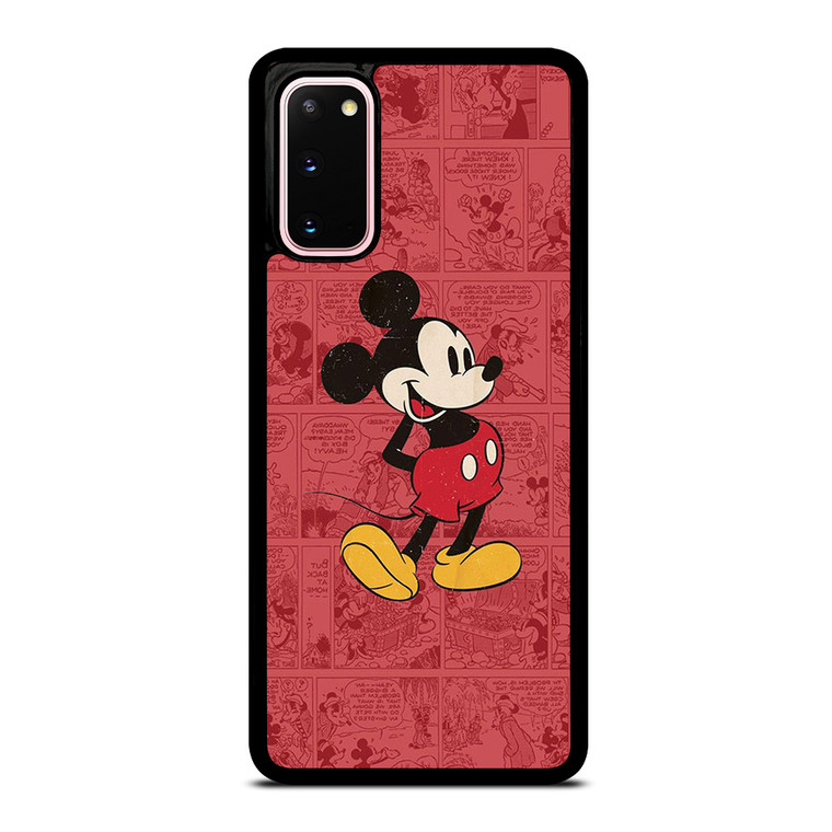 MICKEY MOUSE RETRO COMIC Samsung Galaxy S20 Case