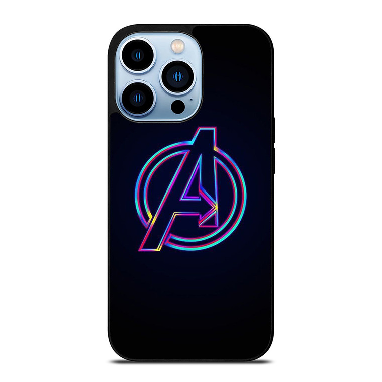 AVENGERS LOGO RAINBOW COLOR iPhone 13 Pro Max Case