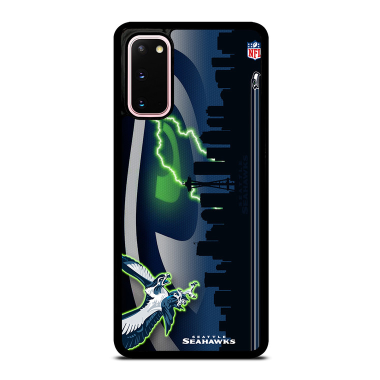 SEATTLE SEAHAWKS LOGO NFL TEAM MASCOT Samsung Galaxy S20 Case