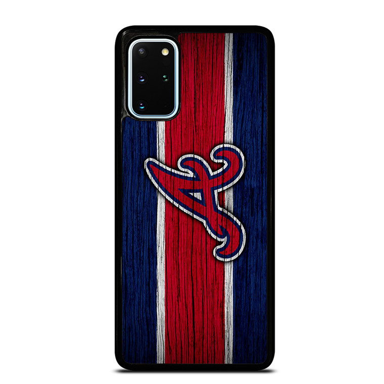 ATLANTA BRAVES MLB LOGO STRIPS Samsung Galaxy S20 Plus Case