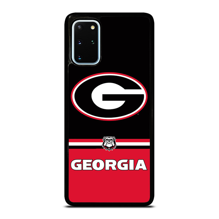 GEORGIA BULDOGS STRIPS Samsung Galaxy S20 Plus Case
