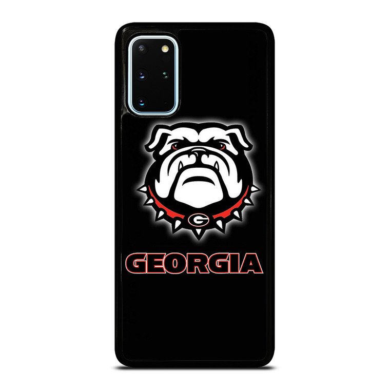 GEORGIA BULLDOGS BLACK WALL Samsung Galaxy S20 Plus Case