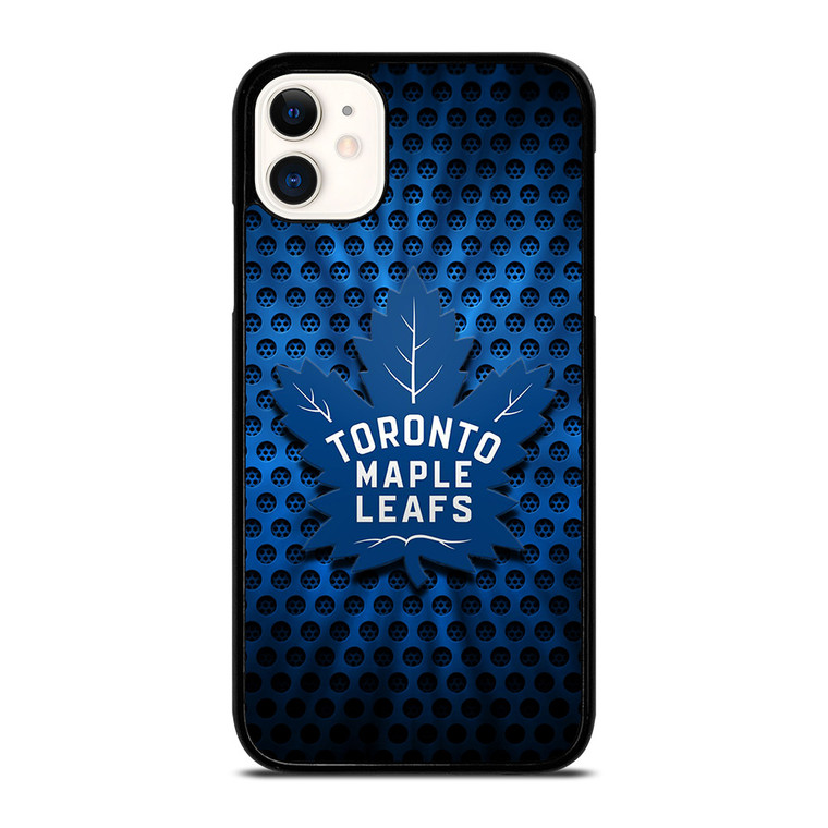TORONTO MAPLE LEAFS LOGO METAL iPhone 11 Case