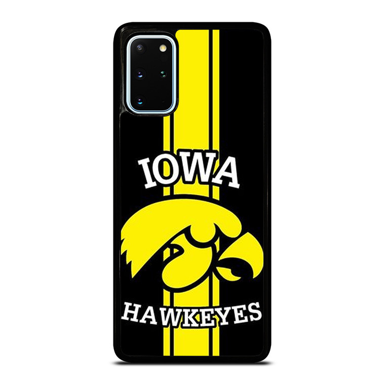 IOWA HAWKEYES STRIPS LOGO FOOTBALL TEAM Samsung Galaxy S20 Plus Case