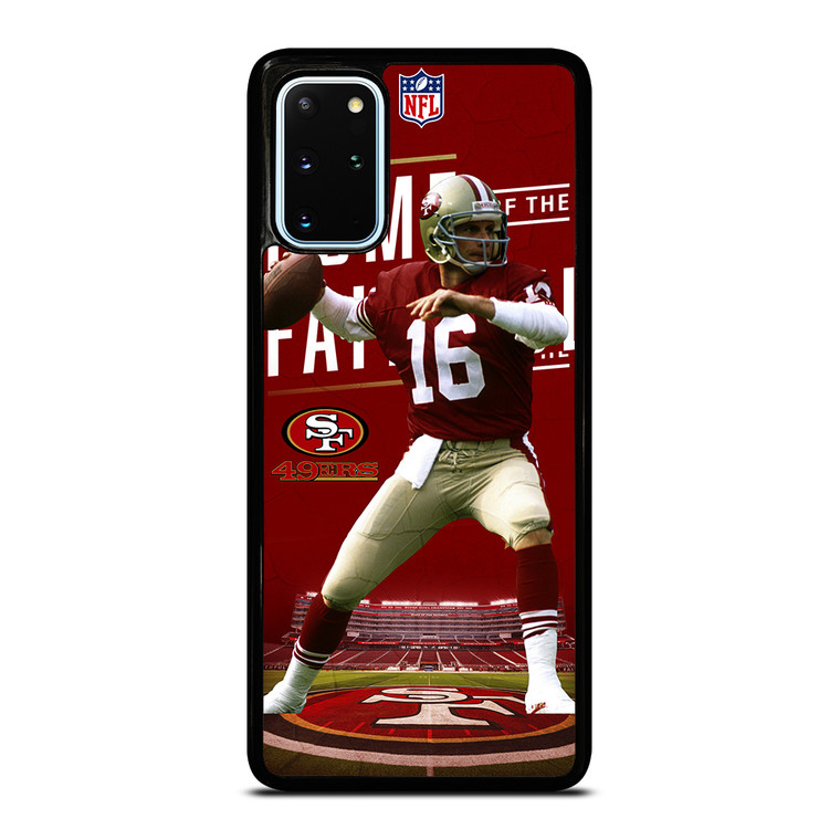 JOE MONTANA 16 SF SAN FRANCISCO 49ERS Samsung Galaxy S20 Plus Case