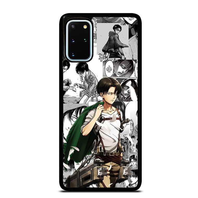 LEVI ACKERMAN CARTOON MANGA ATTACK ON TITAN Samsung Galaxy S20 Plus Case