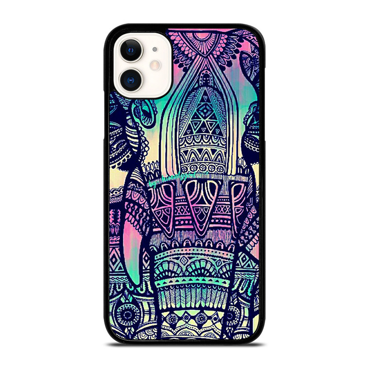 TRIBAL AZTEC ELEPHANT iPhone 11 Case