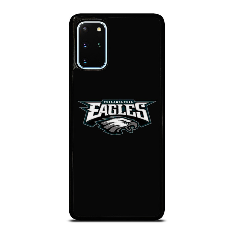 PHILADELPHIA EAGLES LOGO BLACK Samsung Galaxy S20 Plus Case