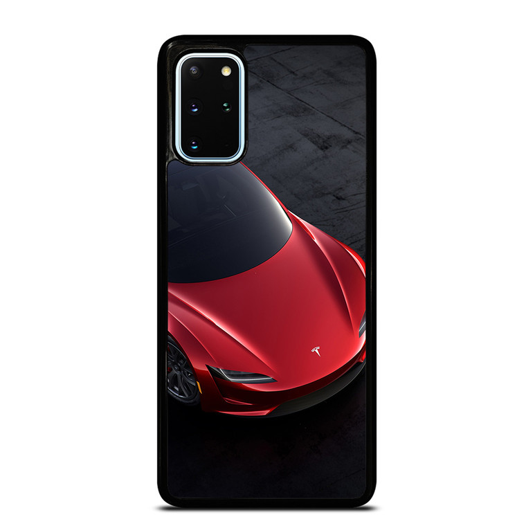 TESLA RED ELECTRIC CAR Samsung Galaxy S20 Plus Case
