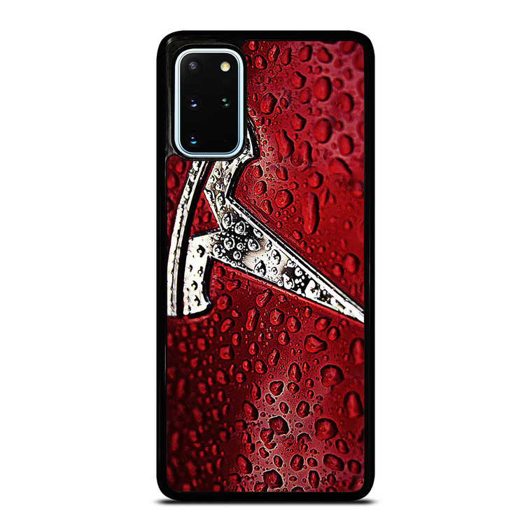 TESLA RED WATER EMBLEM Samsung Galaxy S20 Plus Case