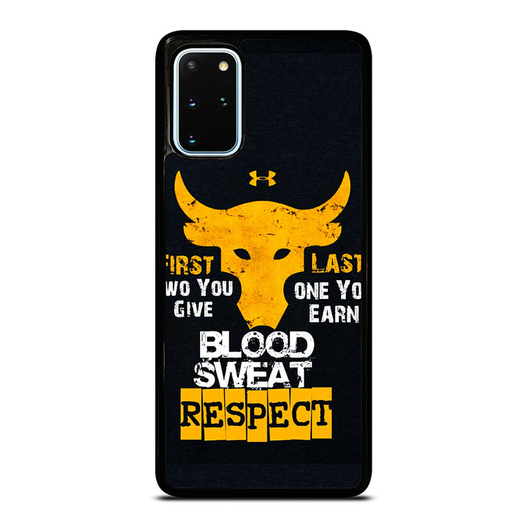UNDER ARMOUR PROJECT ROCK BLOOD SWEAT Samsung Galaxy S20 Plus Case