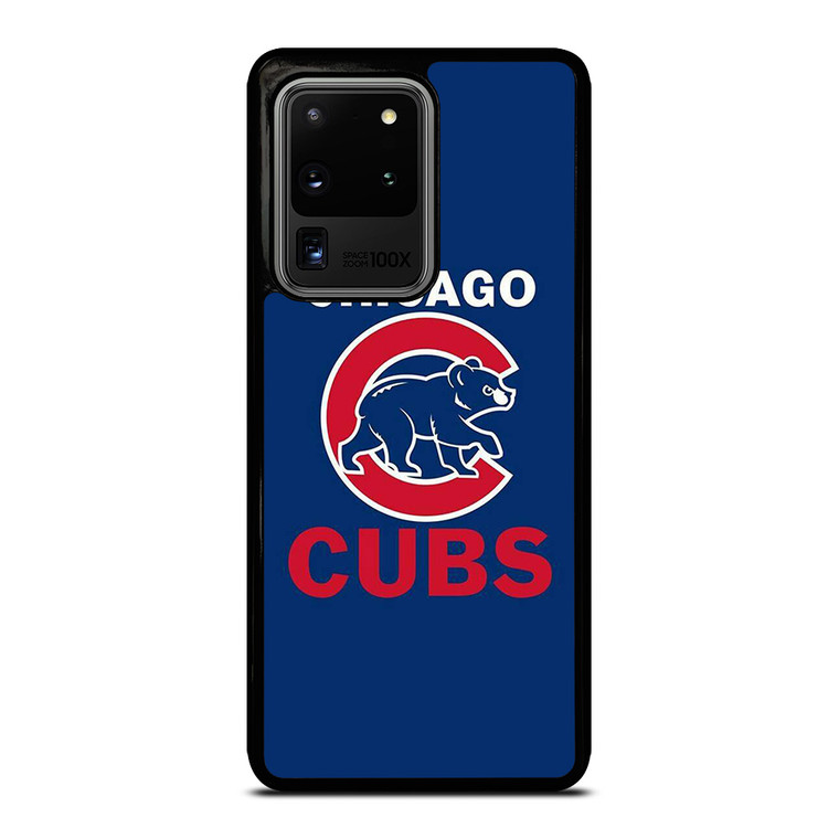 CHICAGO CUBS BLUE RED LOGO BASEBALL Samsung Galaxy S20 Ultra  Case