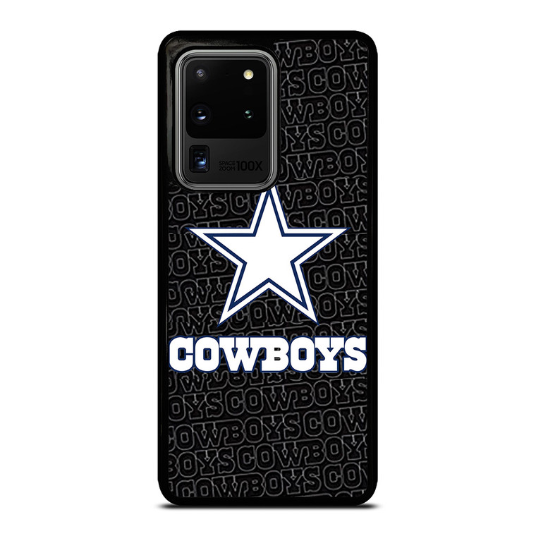 DALLAS COWBOYS FOOTBALL BLACK WALL Samsung Galaxy S20 Ultra  Case