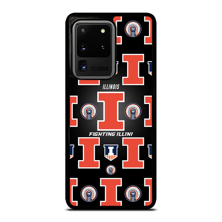 ILLINOIS FIGHTING ILLINI LOGO Samsung Galaxy S20 Ultra  Case