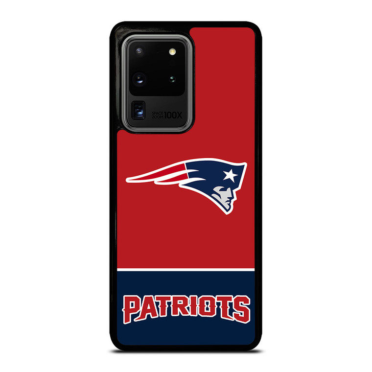 NEW ENGLAND PATRIOTS STRIPS FOOTBALL LOGO Samsung Galaxy S20 Ultra  Case