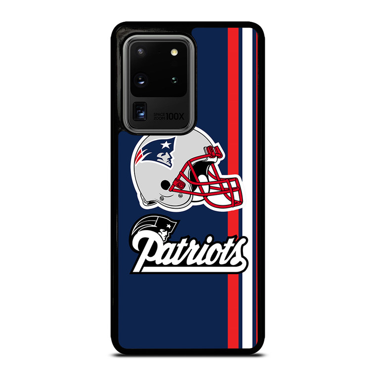 NEW ENGLAND PATRIOTS STRIPS HELMET Samsung Galaxy S20 Ultra  Case