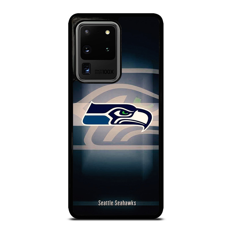SEATTLE SEAHAWKS FOOTBALL BLUE Samsung Galaxy S20 Ultra  Case