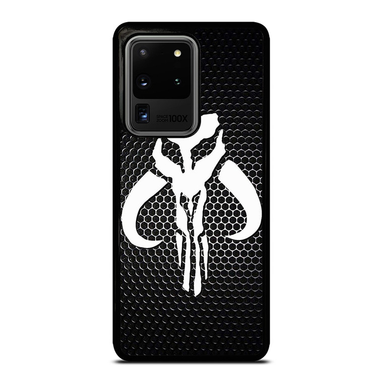 STAR WARS MANDALORIAN LOGO CARBON Samsung Galaxy S20 Ultra  Case