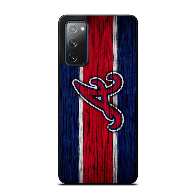 ATLANTA BRAVES MLB LOGO STRIPS Samsung Galaxy S20 FE Case
