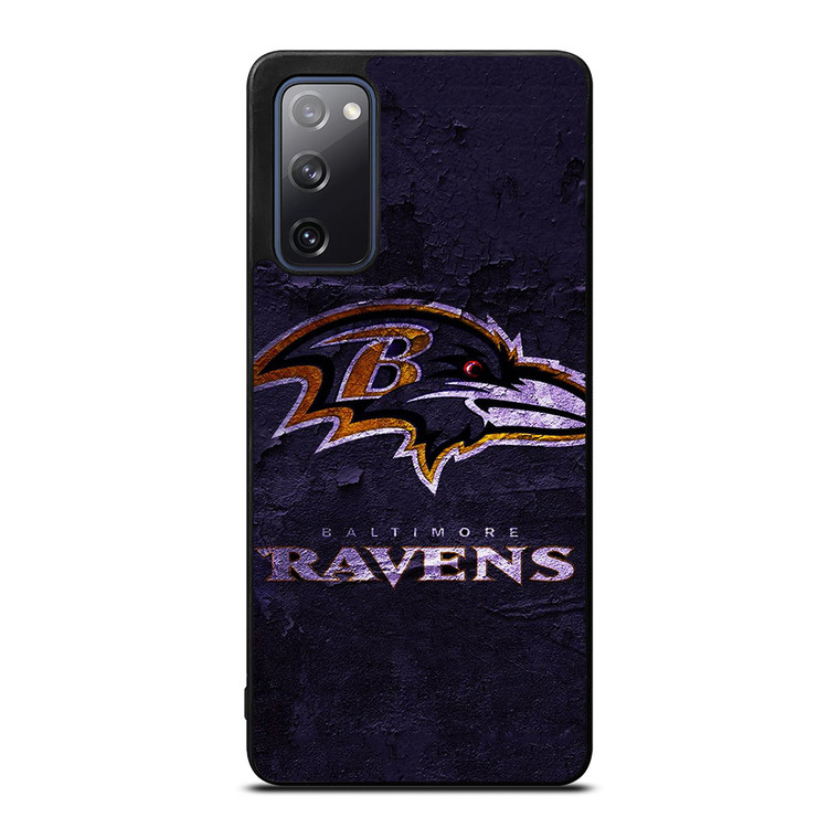 BALTIMORE RAVENS LOGO SKETCH Samsung Galaxy S20 FE Case