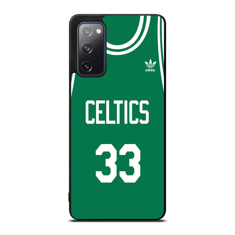 BOSTON CELTICS LARRY BIRD 33 JERSEY Samsung Galaxy S20 FE Case