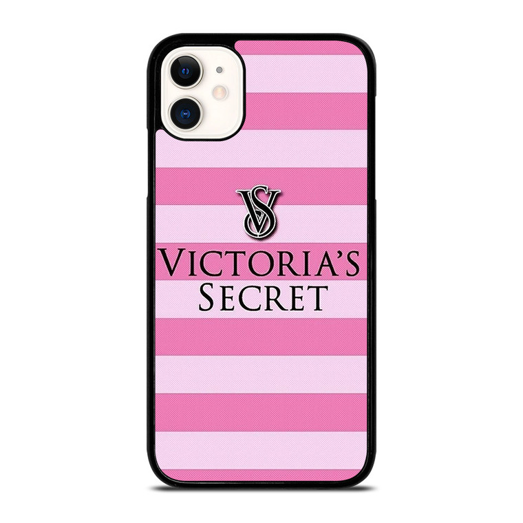 VICTORIA SECRET HORIZONTAL STRIPE LOGO iPhone 11 Case