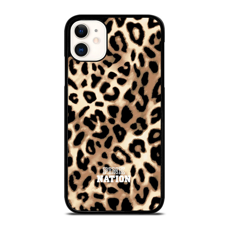 VICTORIA SECRET PINK NATION LEOPARD iPhone 11 Case