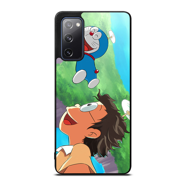 DORAEMON AND NOBITA FLY Samsung Galaxy S20 FE Case