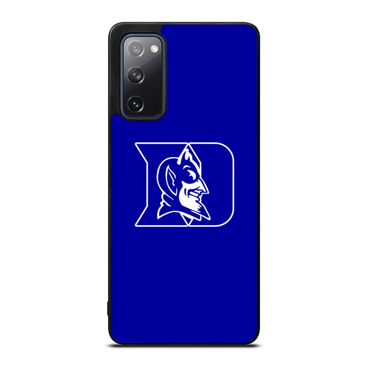 DUKE BLUE DEVILS LOGO UNIVERSITY BASKETBALL 4 Samsung Galaxy S20 FE Case