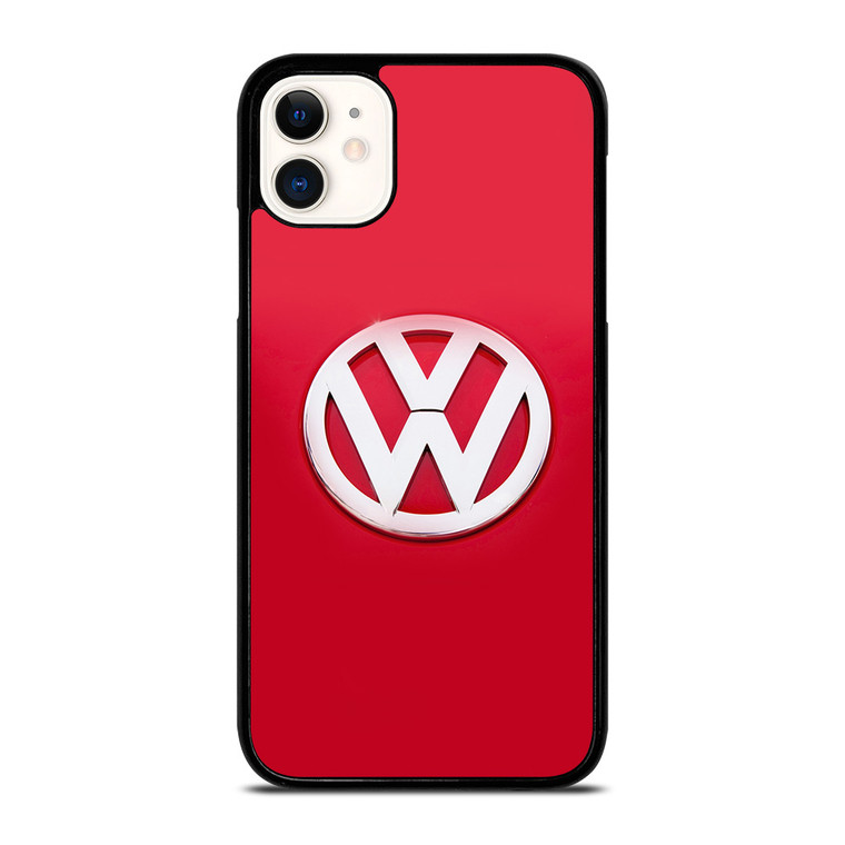 VW VOLKSWAGEN LOGO RED iPhone 11 Case