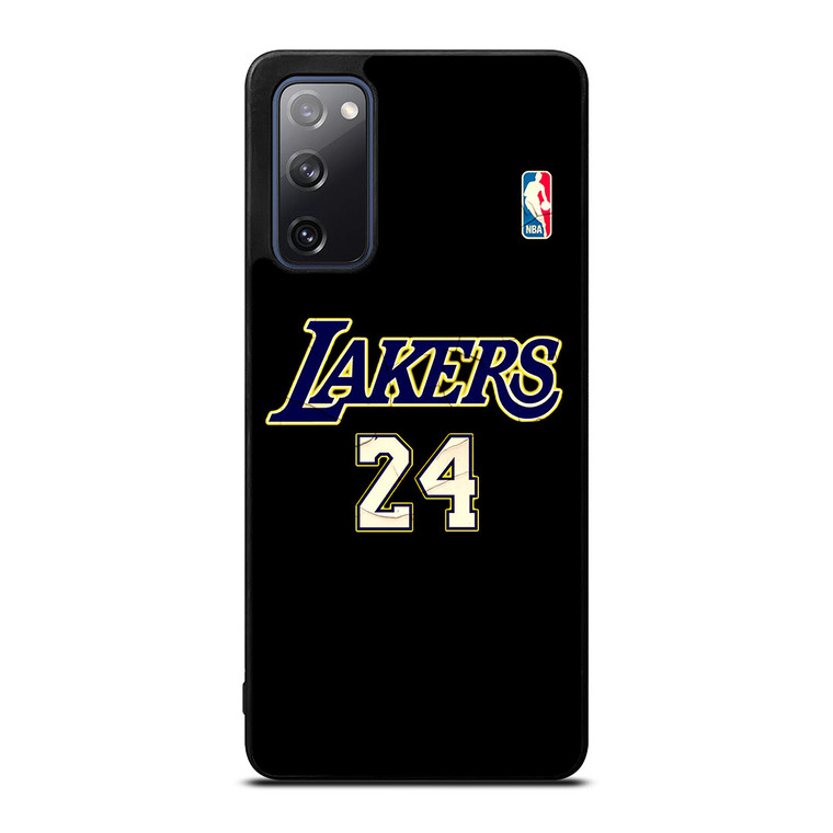 KOBE BRYANT LA LAKERS NBA NUMBER PLAYER Samsung Galaxy S20 FE Case