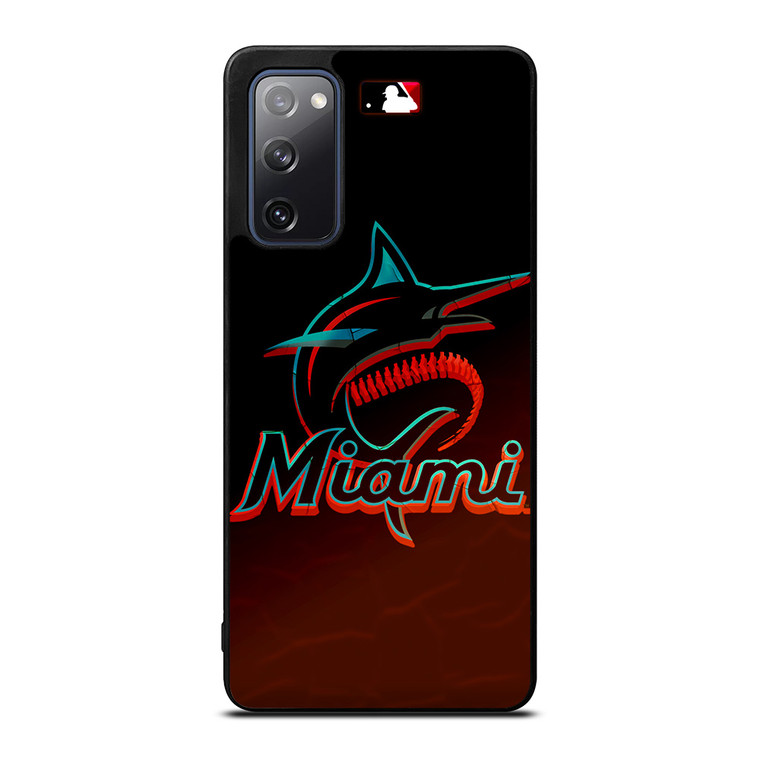 MIAMI MARLINS MLB BASEBALL TEAM LOGO Samsung Galaxy S20 FE Case