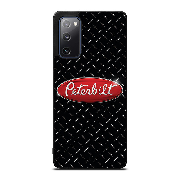 PETERBILT TRUCK PLATE BLACK Samsung Galaxy S20 FE Case
