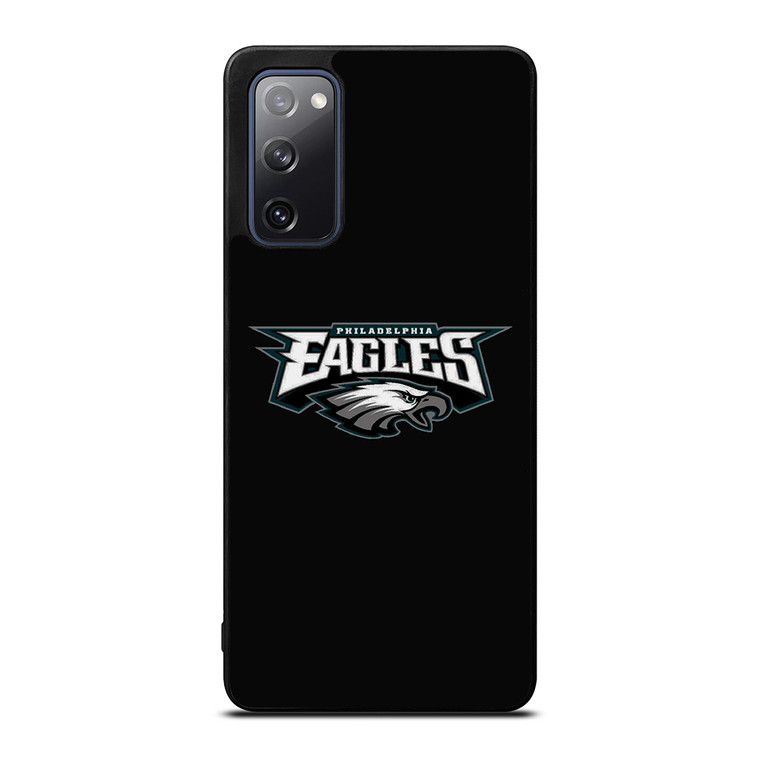 PHILADELPHIA EAGLES LOGO BLACK Samsung Galaxy S20 FE Case