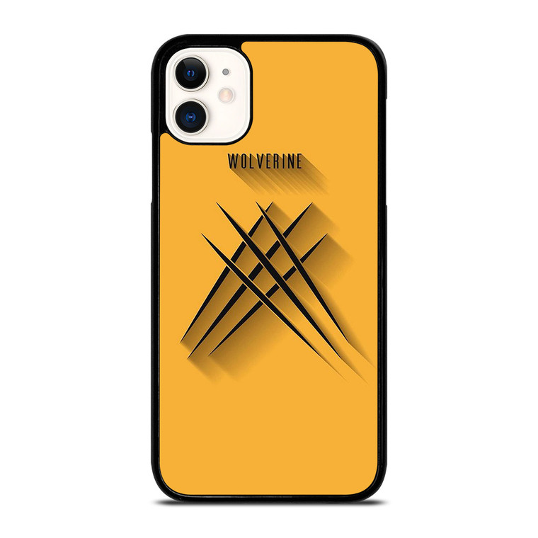WOLFERINE YELLOW CLAW X-MEN iPhone 11 Case