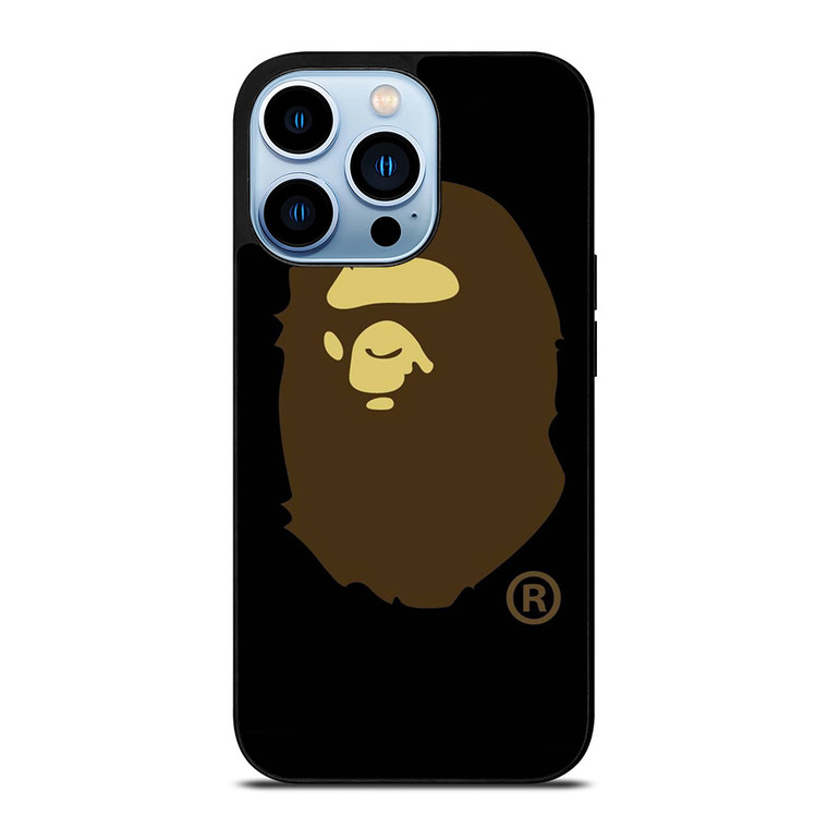 BAPE LOGO BROWN iPhone 13 Pro Max Case