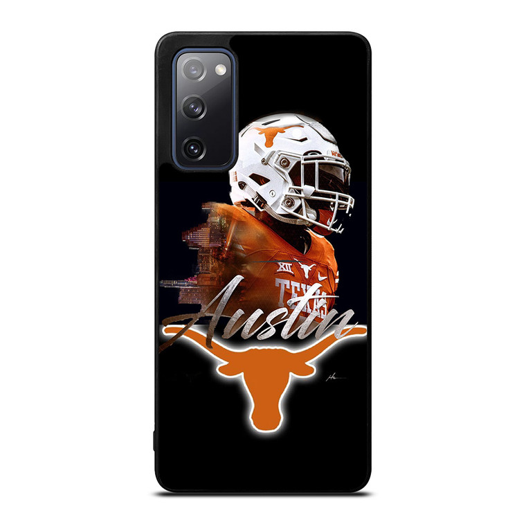 TEXAS LONGHORNS FOOTBALL AUSTIN Samsung Galaxy S20 FE Case TEXAS LONGHORNS FOOTBALL AUSTIN Samsung Galaxy S20 FE Case