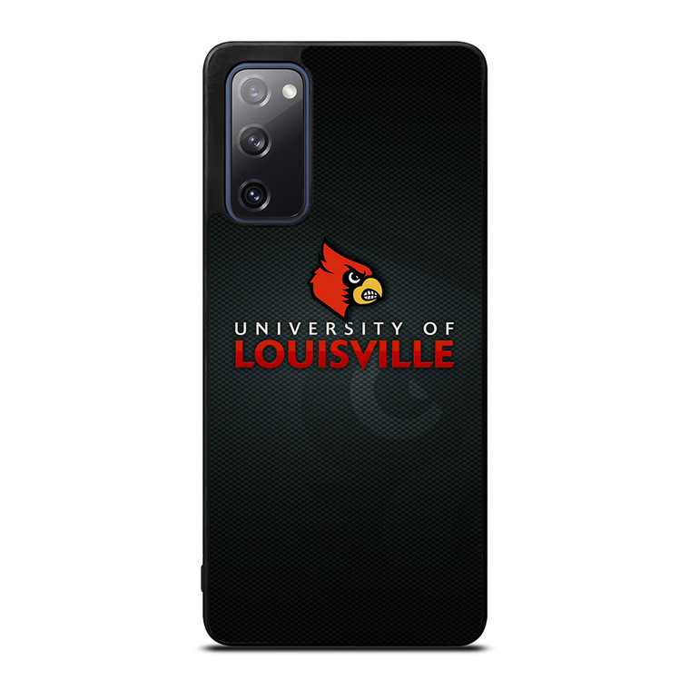 UNIVERSITY OF LOUISVILLE CARDINALS FOOTBALL LOGO MASCOT Samsung Galaxy S20 FE Case