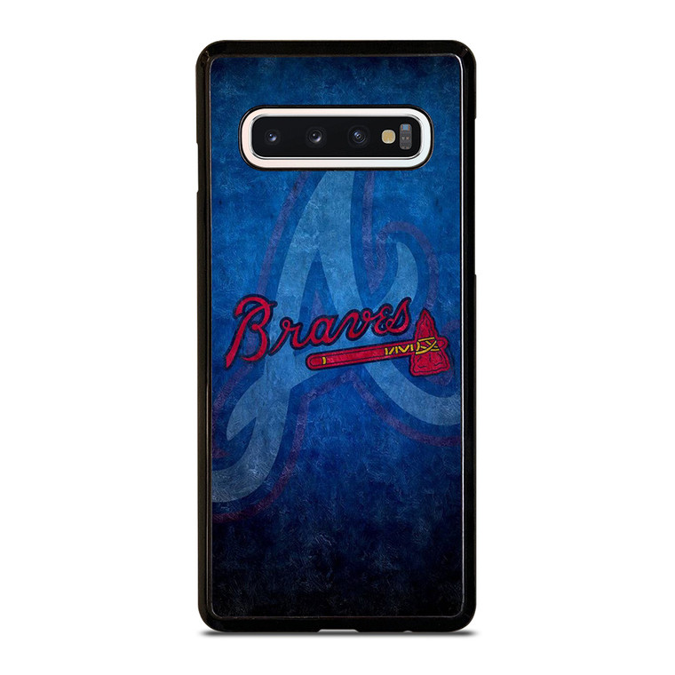 ATLANTA BRAVES A BASEBALL LOGO Samsung Galaxy S10 Case