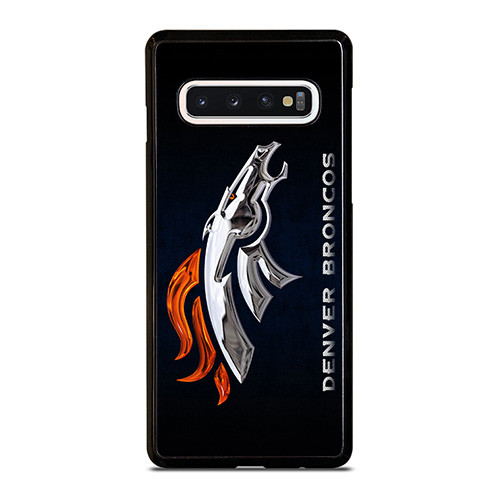 DENVER BRONCOS LOGO SILVER HORSE Samsung Galaxy S10 Case