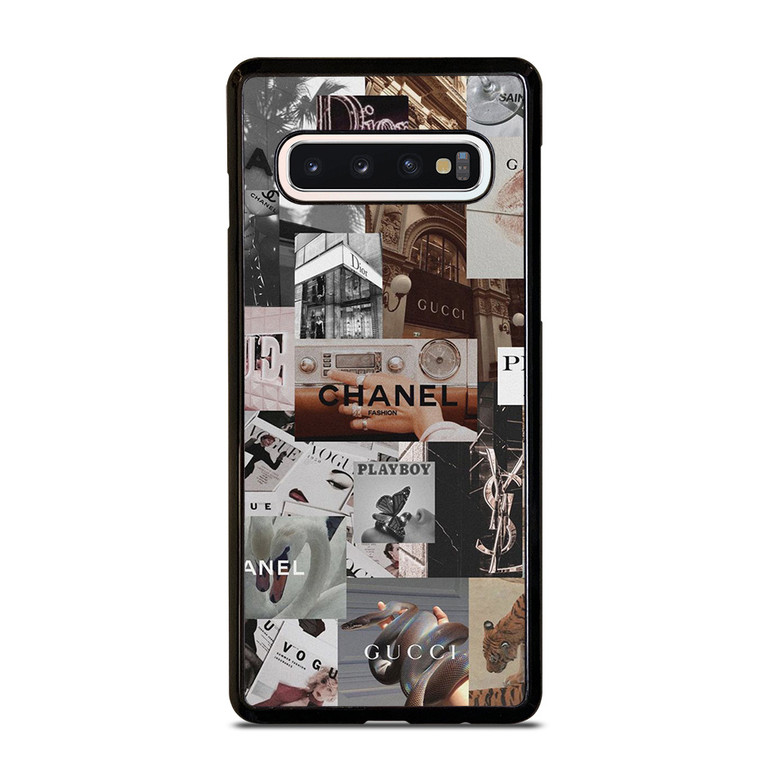 FASHION DESIGN COLLAGE Samsung Galaxy S10 Case
